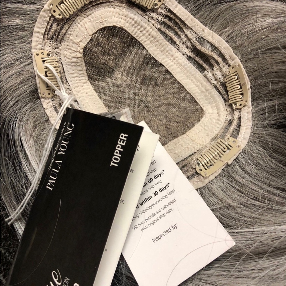 Elegant Silver Gray Women's Hair Wig - Picture 8 of 16